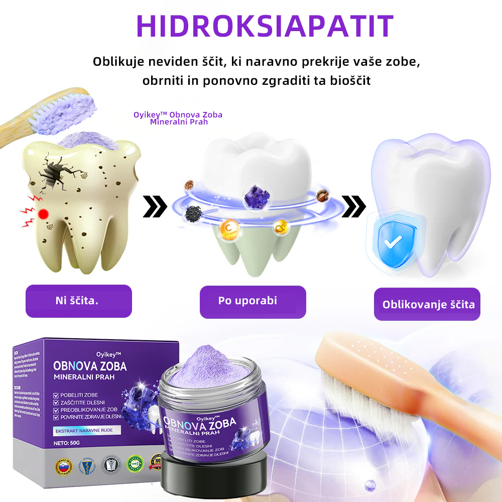 𝐎𝐲𝐢𝐤𝐞𝐲™ 𝐎𝐛𝐧𝐨𝐯𝐚 𝐙𝐨𝐛𝐚 𝐌𝐢𝐧𝐞𝐫𝐚𝐥𝐧𝐢 𝐏𝐫𝐚𝐡а 💋(Primerno za vse bolezni zob, dlesni in težave z ustno votlino)